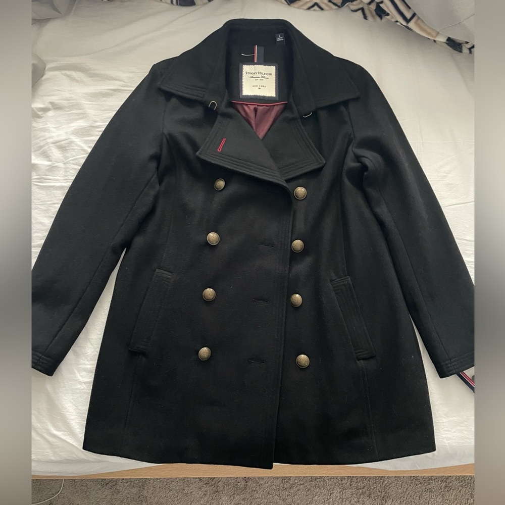 Tommy Hilfiger pea coat.